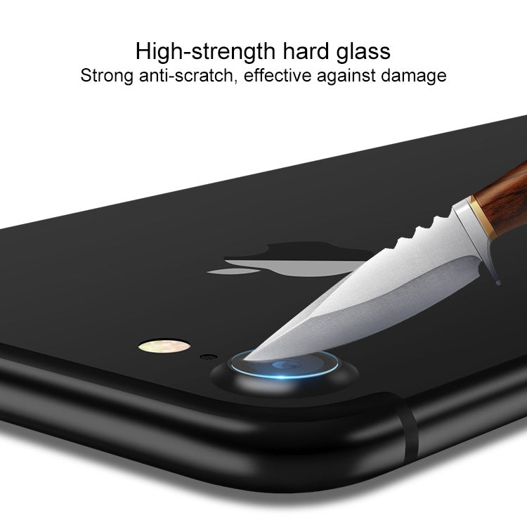 For iPhone 7 Circular Rear Camera Lens Protector Tempered Glass Protective Film - iPhone 8 & 7 Tempered Glass by DIYLooks | Online Shopping South Africa | PMC TechLife