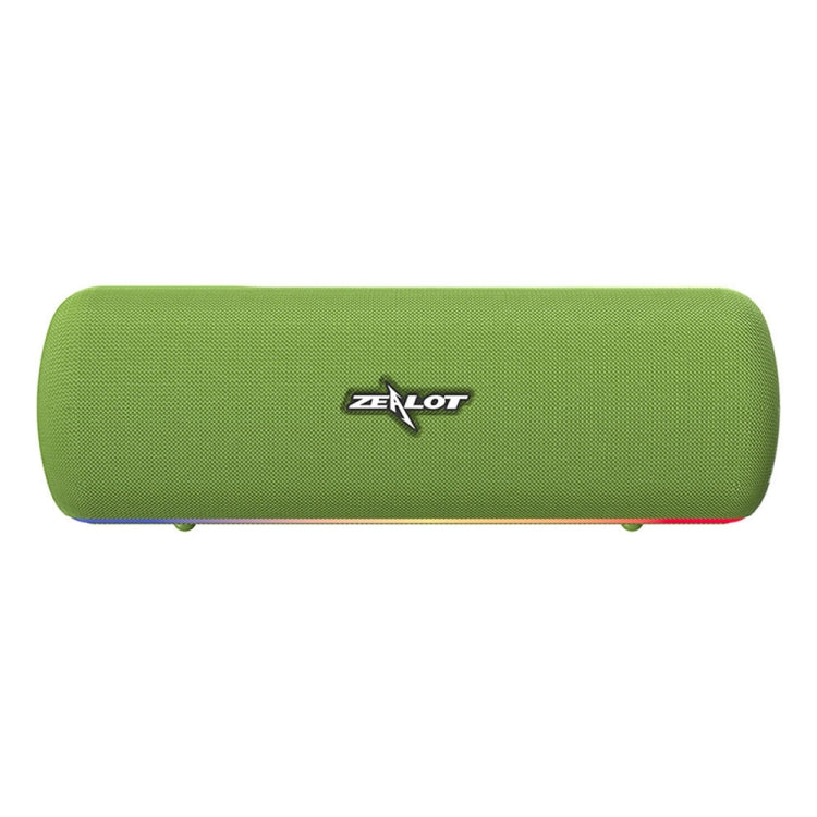 ZEALOT S55 Portable Stereo Bluetooth Speaker with Built-in Mic, Support Hands-Free Call & TF Card & AUX (Green) - free shipping - PMC Jewellery - Order now!