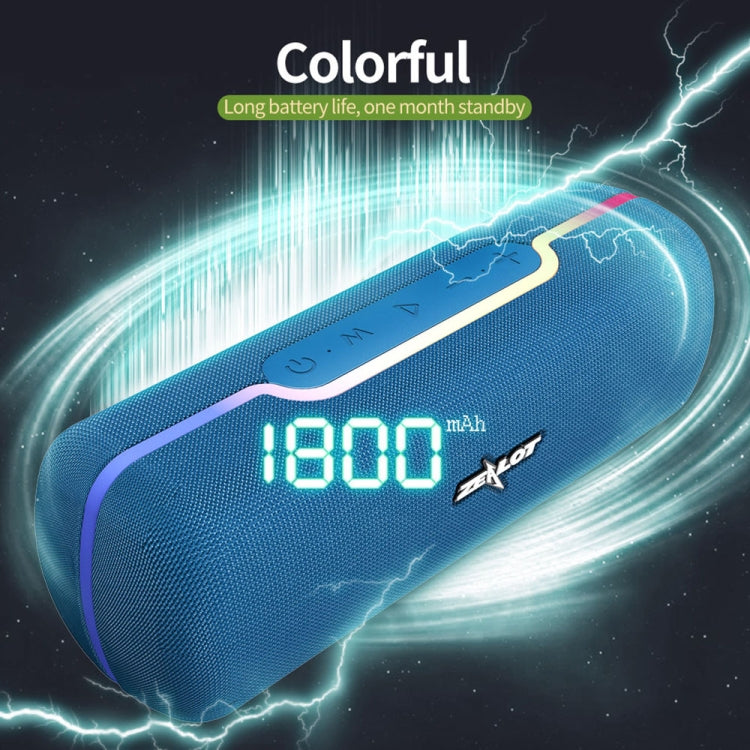 ZEALOT S55 Portable Stereo Bluetooth Speaker with Built-in Mic, Support Hands-Free Call & TF Card & AUX (Black) - free shipping - PMC Jewellery - Order now!