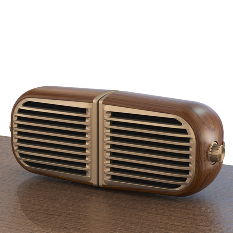 Oneder V8 Magnetic Suction Pair Stereo Sound Box Wireless Bluetooth Speaker with Strap, Support Hands-free & TF Card & AUX & USB Drive(Bronze) - free shipping - PMC Jewellery - Order now!