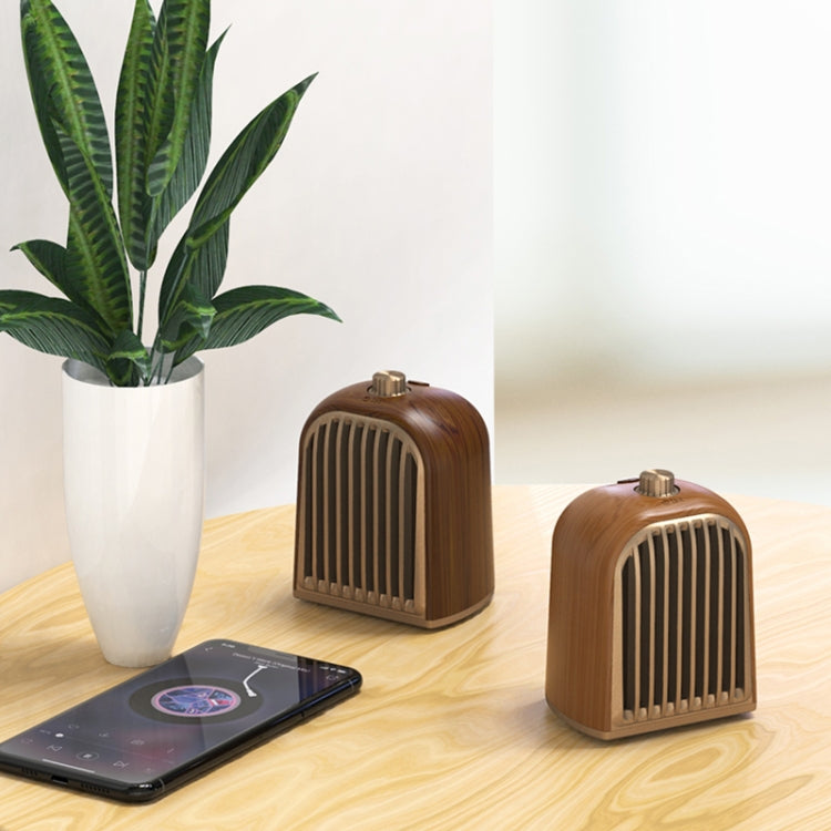 Oneder V8 Magnetic Suction Pair Stereo Sound Box Wireless Bluetooth Speaker with Strap, Support Hands-free & TF Card & AUX & USB Drive(Bronze) - free shipping - PMC Jewellery - Order now!