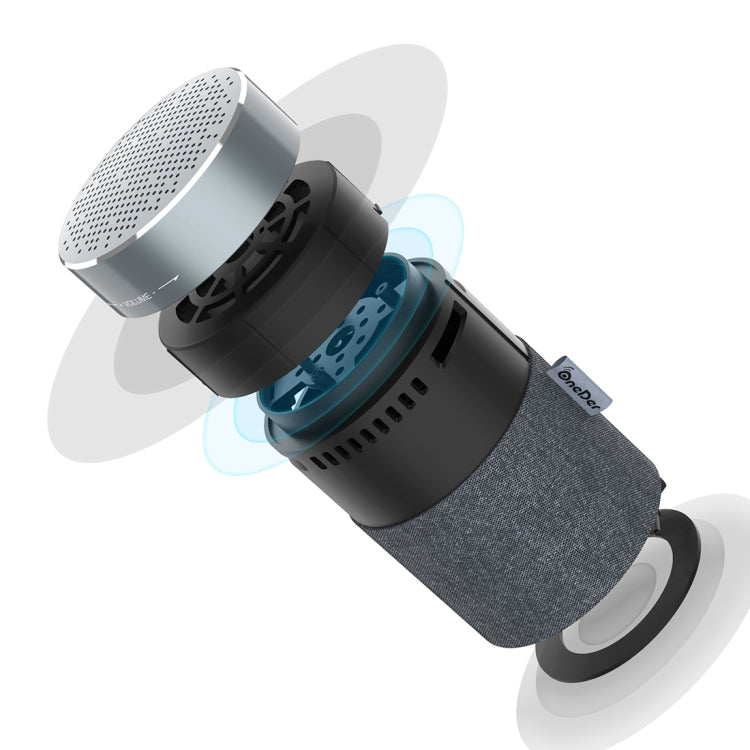 Oneder V13 Mini  Wireless Bluetooth Speaker, Support Hands-free & TF & FM & AUX(Blue) - free shipping - PMC Jewellery - Order now!
