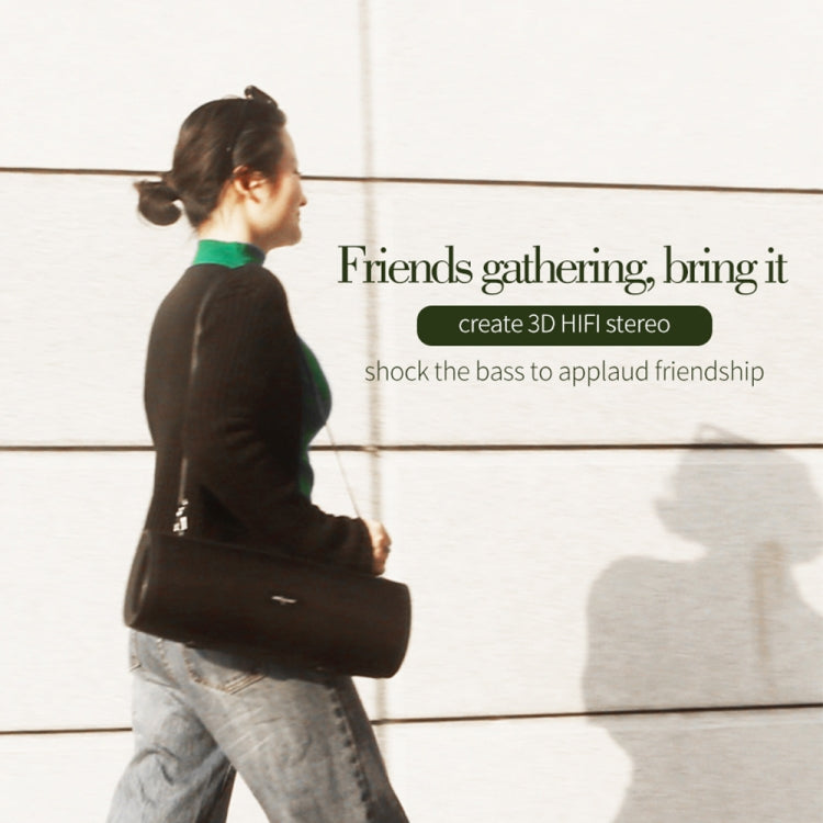 ZEALOT S39 Portable Subwoofer Wireless Bluetooth Speaker with Built-in Mic, Support Hands-Free Call & TF Card & AUX (Black) - free shipping - PMC Jewellery - Order now!