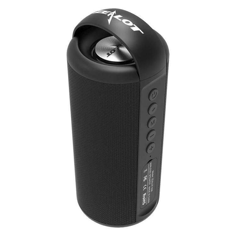 ZEALOT S36 Portable Heavy Bass Wireless Bluetooth Speaker with Built-in Mic, Support Hands-Free Call & TF Card & AUX (Black) - free shipping - PMC Jewellery - Order now!