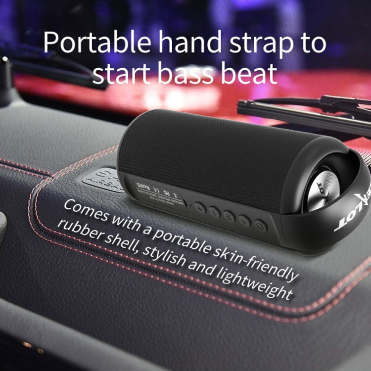 ZEALOT S36 Portable Heavy Bass Wireless Bluetooth Speaker with Built-in Mic, Support Hands-Free Call & TF Card & AUX (Black) - free shipping - PMC Jewellery - Order now!
