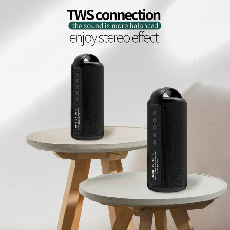 ZEALOT S36 Portable Heavy Bass Wireless Bluetooth Speaker with Built-in Mic, Support Hands-Free Call & TF Card & AUX (Black) - free shipping - PMC Jewellery - Order now!