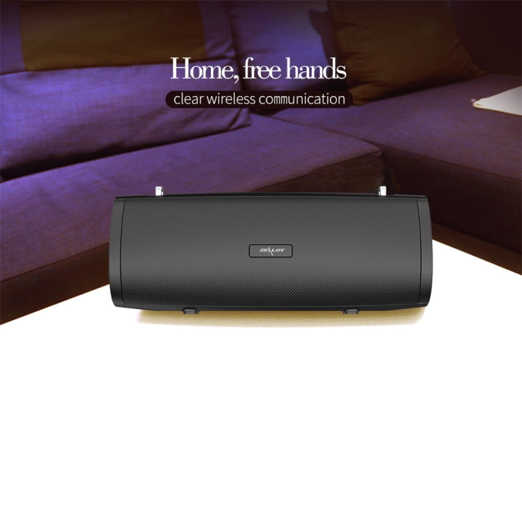 ZEALOT S38 Portable Subwoofer Wireless Bluetooth Speaker with Built-in Mic, Support Hands-Free Call & TF Card & AUX (Blue) - free shipping - PMC Jewellery - Order now!