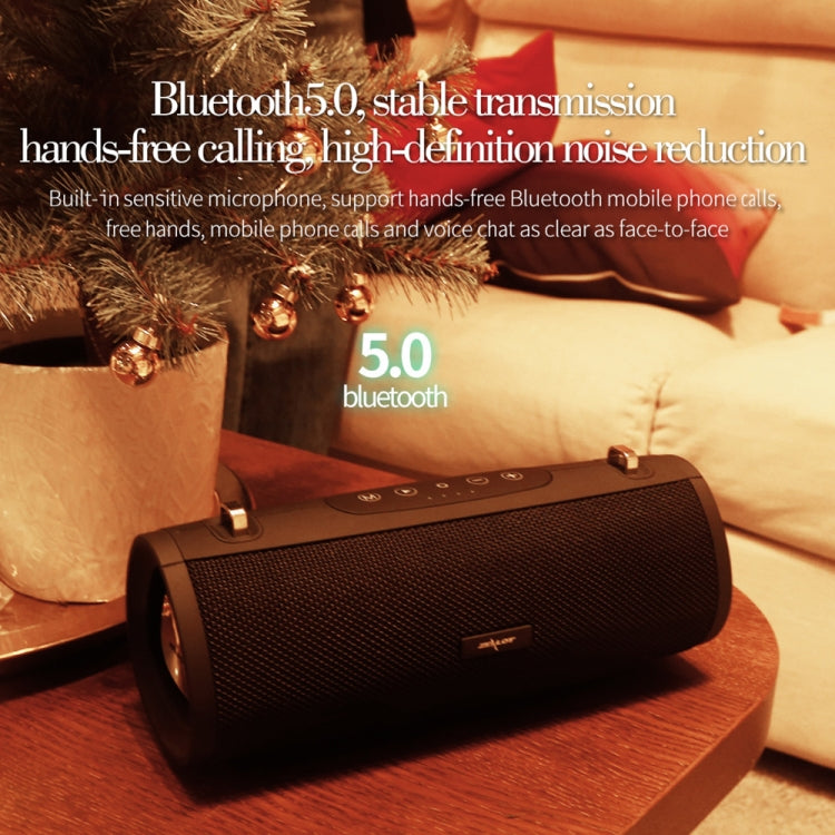 ZEALOT S38 Portable Subwoofer Wireless Bluetooth Speaker with Built-in Mic, Support Hands-Free Call & TF Card & AUX (Blue) - free shipping - PMC Jewellery - Order now!