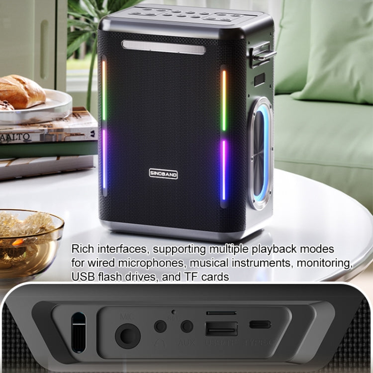 XDOBO SINOBAND Party 1981 300W Outdoor Portable TWS Bluetooth Speaker with LED Colorful Light - free shipping - PMC Jewellery - Order now!