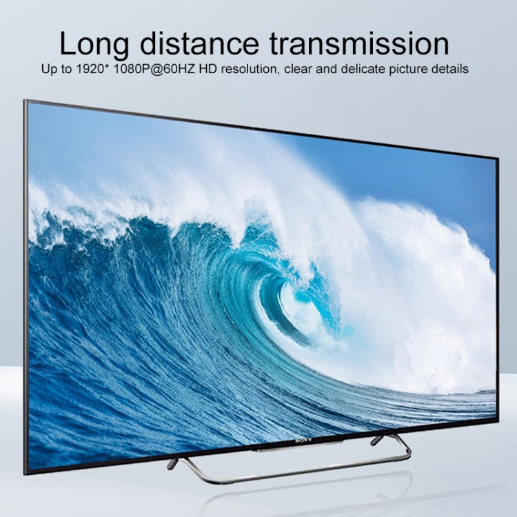 Measy ET100 HDMI Extender Transmitter + Receiver Converter Ethernet Cable, Transmission Distance: 70m - free shipping - PMC Jewellery - Order now!