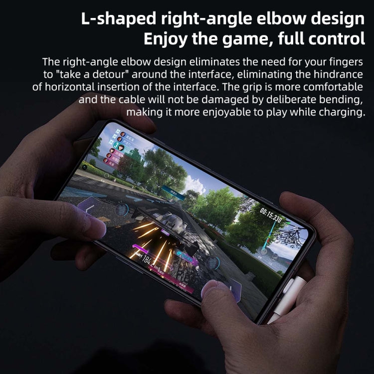 Original Xiaomi 6A USB to USB-C / Type-C 90 Degree Elbow Fast Charging Data Cable, Length: 1.5m - USB-C & Type-C Cable by Xiaomi | Online Shopping South Africa | PMC TechLife | Buy Now Pay Later Mobicred