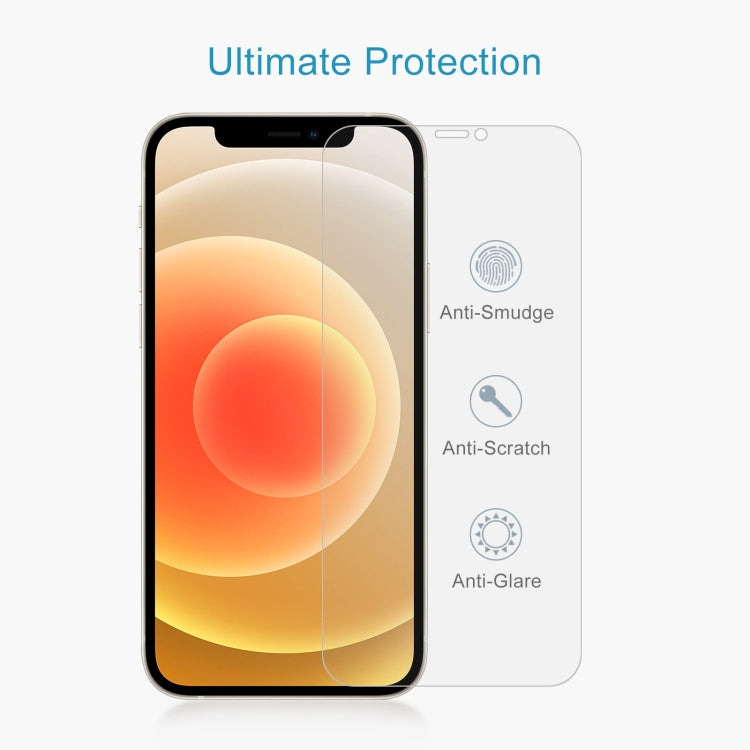 For iPhone 12 mini 50 PCS 0.26mm 9H 2.5D Tempered Glass Film (Open Hole) - iPhone 12 mini Tempered Glass by DIYLooks | Online Shopping South Africa | PMC TechLife | Buy Now Pay Later Mobicred
