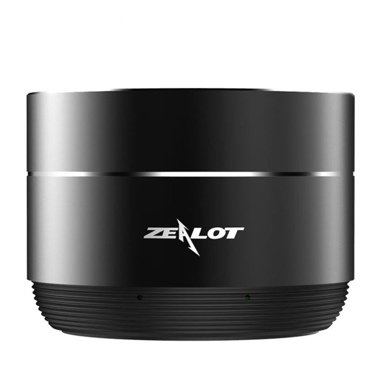 ZEALOT S19 3D Surround Bass Stereo Touch Control Bluetooth V4.2+EDR Speaker, Support AUX, TF Card, For iPhone, Samsung, Huawei, Xiaomi, HTC and Other Smartphones, Bluetooth Distance: about 10m (Black) - free shipping - PMC Jewellery - Order now!