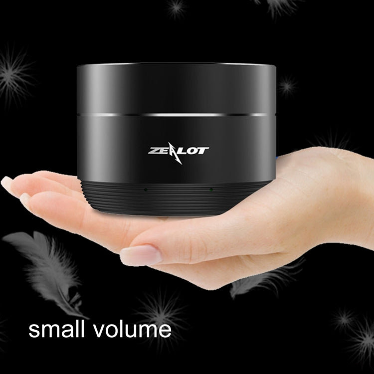 ZEALOT S19 3D Surround Bass Stereo Touch Control Bluetooth V4.2+EDR Speaker, Support AUX, TF Card, For iPhone, Samsung, Huawei, Xiaomi, HTC and Other Smartphones, Bluetooth Distance: about 10m (Black) - free shipping - PMC Jewellery - Order now!