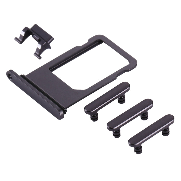 Card Tray + Volume Control Key + Power Button + Mute Switch Vibrator Key for iPhone 8 Plus(Grey) - iPhone 8 Plus Parts by PMc TechLife | Online Shopping South Africa | PMc TechLife | Buy Now Pay Later Mobicred