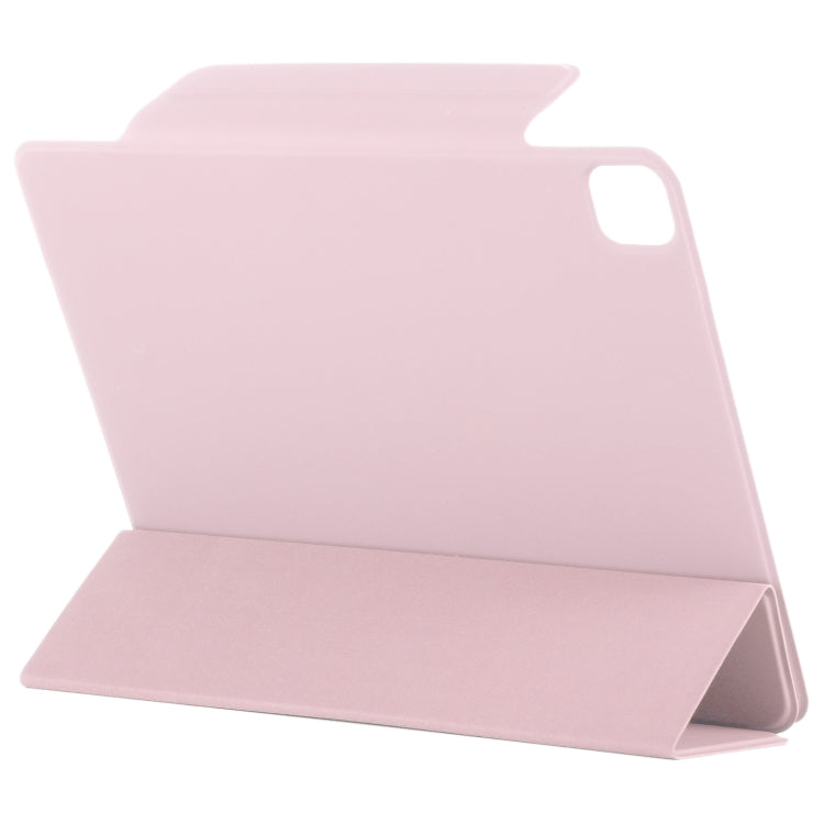 For iPad Air 13 2024 / Pro 12.9 2020 Double-sided Magnetic Flip PU Leather Tablet Case With Holder & Sleep / Wake-up Function(Rose Gold) - iPad Pro 12.9 (2020) Cases by PMC TechLife | Online Shopping South Africa | PMC TechLife | Buy Now Pay Later Mobicred