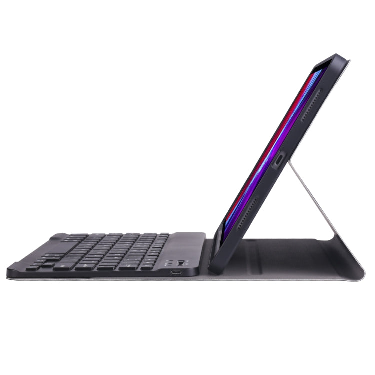 A11B Bluetooth 3.0 Ultra-thin ABS Detachable Bluetooth Keyboard Leather Tablet Case with Holder & Pen Slot for iPad Pro 11 inch 2021 (Dark Blue) - For iPad Pro by PMC TechLife | Online Shopping South Africa | PMC TechLife