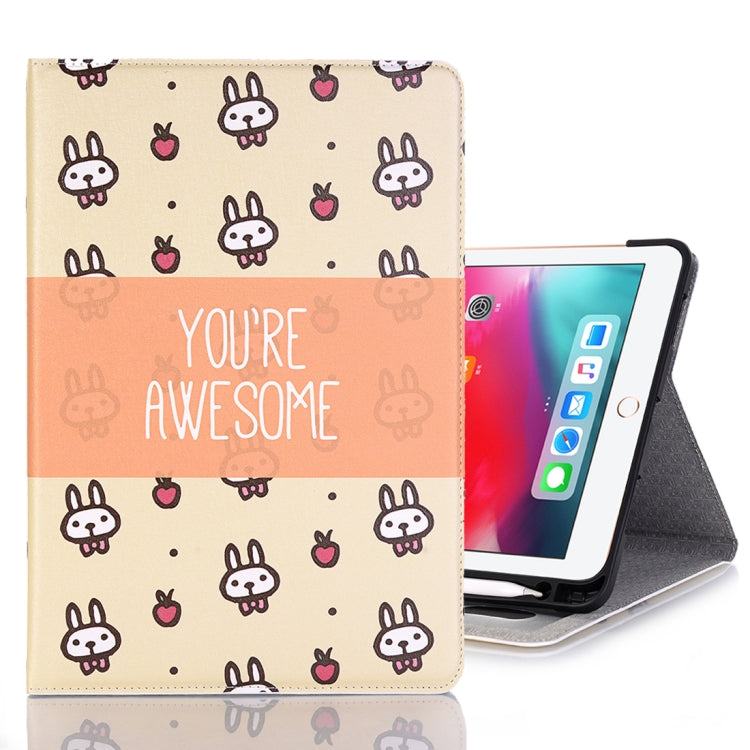 Rabbits Pattern Horizontal Flip Leather Case for iPad Air 11 2024 / iPad Pro 11 inch (2018),with Card Slots & Holder & Wallet & Photo Frame & Pen slot - iPad Pro 11 (2018) Cases by PMC TechLife | Online Shopping South Africa | PMC TechLife | Buy Now Pay Later Mobicred
