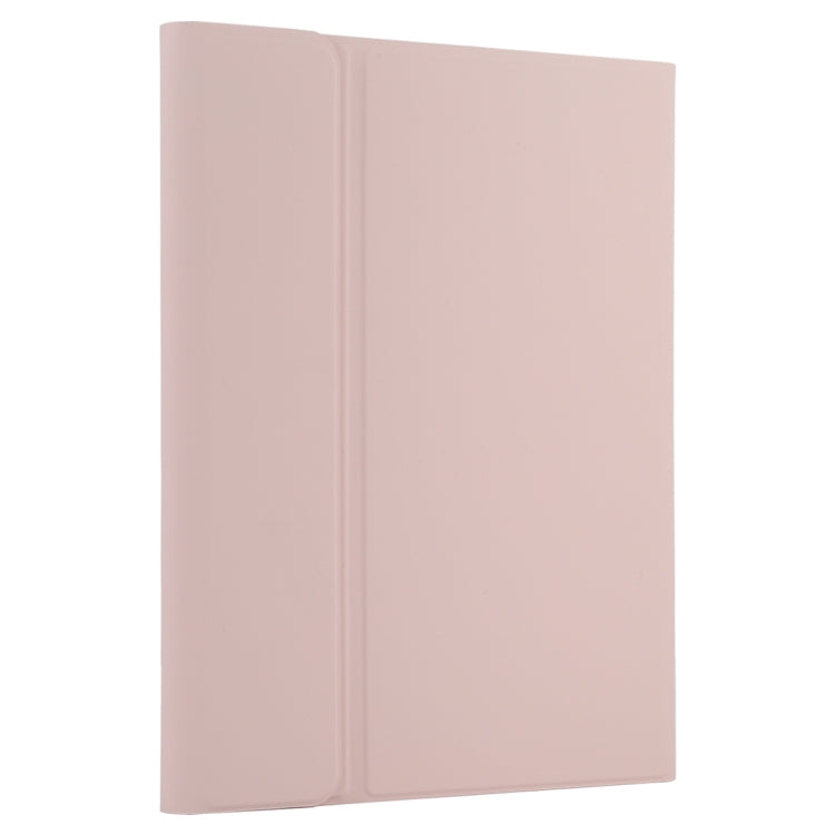 TG11B Detachable Bluetooth Pink Keyboard + Microfiber Leather Tablet Case for iPad Pro 11 inch (2020), with Pen Slot & Holder (Pink) - For iPad Pro by PMC TechLife | Online Shopping South Africa | PMC TechLife