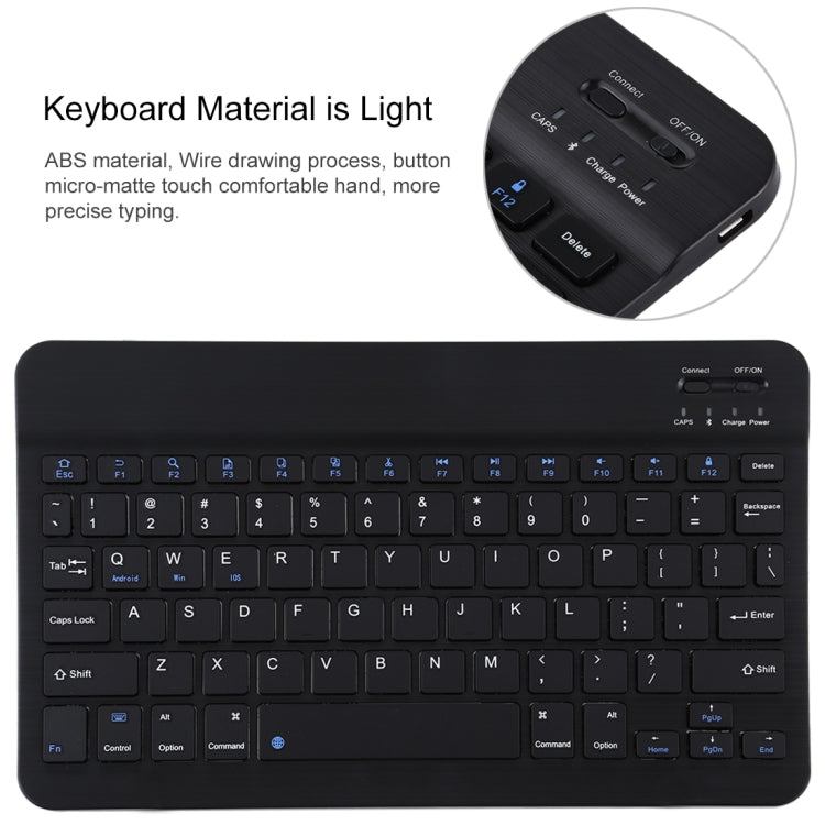 TG11B Detachable Bluetooth Black Keyboard + Microfiber Leather Tablet Case for iPad Pro 11 inch (2020), with Pen Slot & Holder (Black) - For iPad Pro by PMC TechLife | Online Shopping South Africa | PMC TechLife