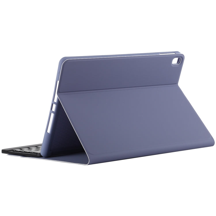 TG11B Detachable Bluetooth Black Keyboard + Microfiber Leather Tablet Case for iPad Pro 11 inch (2020), with Pen Slot & Holder (Purple) - For iPad Pro by PMC TechLife | Online Shopping South Africa | PMC TechLife