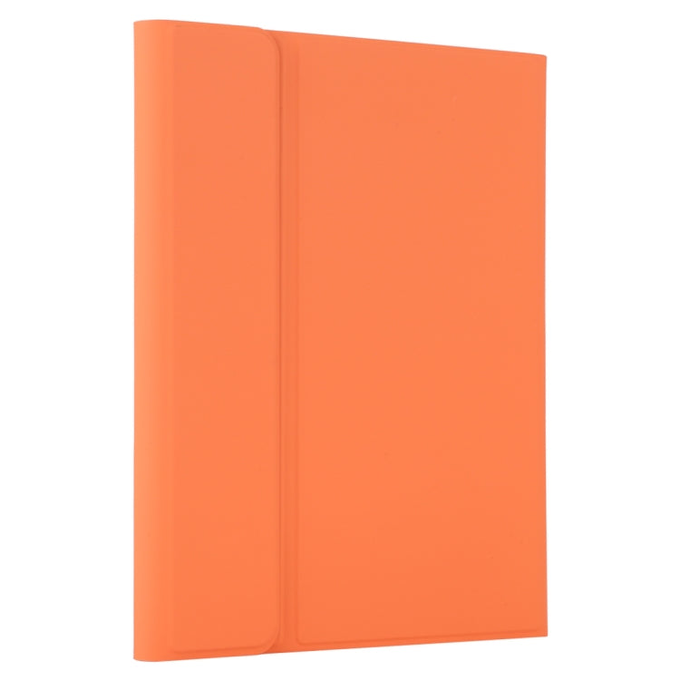 TG11B Detachable Bluetooth Green Keyboard + Microfiber Leather Tablet Case for iPad Pro 11 inch (2020), with Pen Slot & Holder (Orange) - For iPad Pro by PMC TechLife | Online Shopping South Africa | PMC TechLife