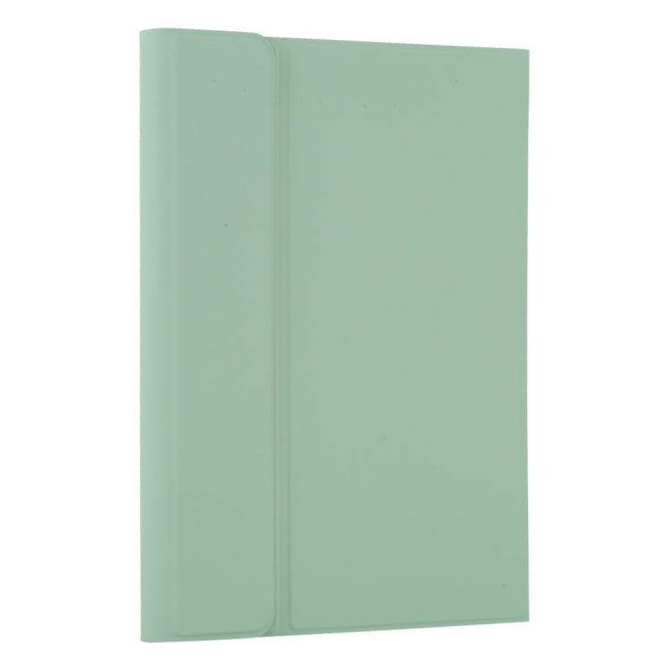 TG11BC Detachable Bluetooth Yellow Keyboard Microfiber Leather Tablet Case for iPad Pro 11 inch (2020), with Touchpad & Pen Slot & Holder (Green) - For iPad Pro by PMC TechLife | Online Shopping South Africa | PMC TechLife