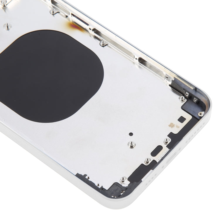 Back Cover with Appearance Imitation of iP14 Pro Max for iPhone XS Max(White) - Back Cover by PMC Jewellery | Online Shopping South Africa | PMC Jewellery | Buy Now Pay Later Mobicred