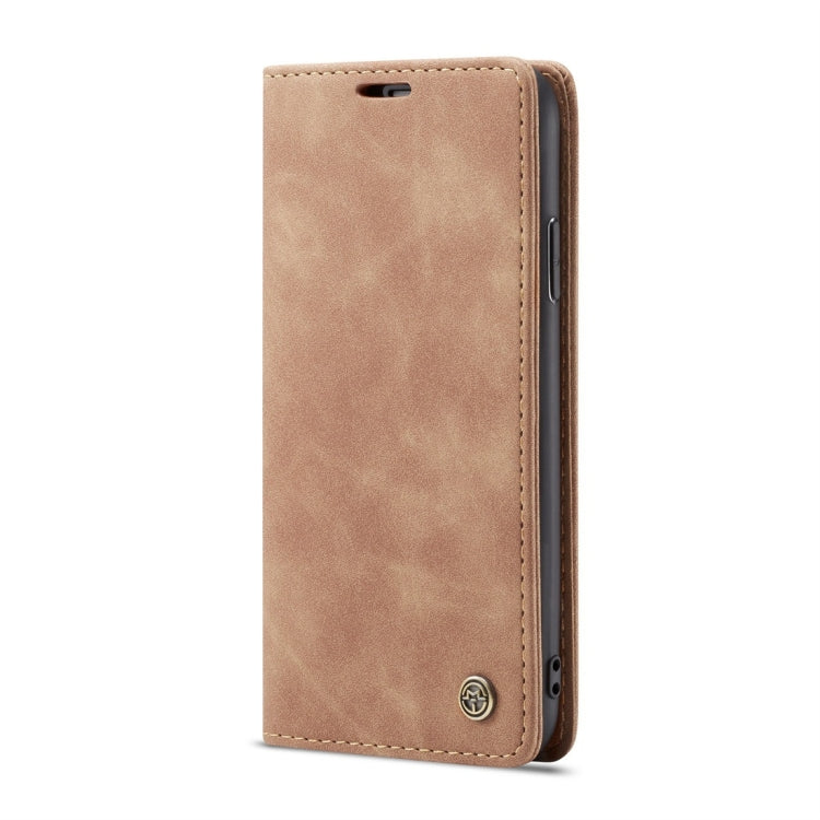 For iPhone XS Max CaseMe-013 Multifunctional Retro Frosted Horizontal Flip Leather Case with Card Slot & Holder & Wallet(Brown) - More iPhone Cases by CaseMe | Online Shopping South Africa | PMC Jewellery | Buy Now Pay Later Mobicred