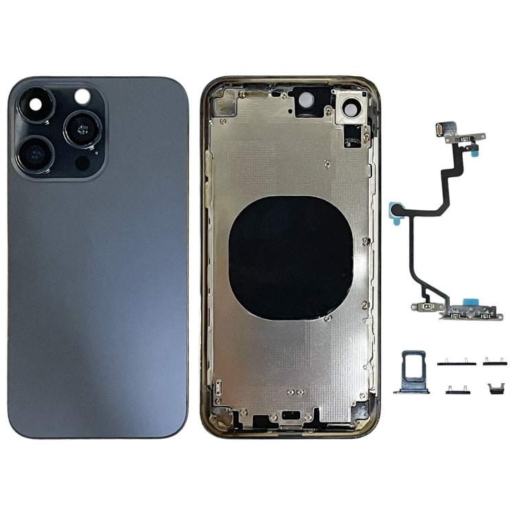 Back Cover with Appearance Imitation of iP15 Pro for iPhone XR(Blue) - Back Cover by PMC TechLife | Online Shopping South Africa | PMC TechLife | Buy Now Pay Later Mobicred