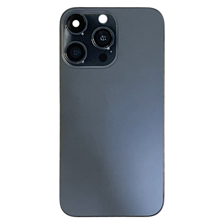 Back Cover with Appearance Imitation of iP15 Pro for iPhone XR(Blue) - Back Cover by PMC TechLife | Online Shopping South Africa | PMC TechLife | Buy Now Pay Later Mobicred
