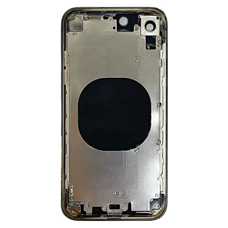 Back Cover with Appearance Imitation of iP15 Pro for iPhone XR(White) - Back Cover by PMC TechLife | Online Shopping South Africa | PMC TechLife | Buy Now Pay Later Mobicred
