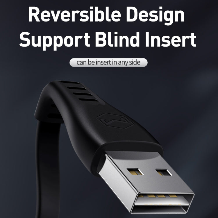 Mcdodo CA-6362 Flying Fish Series 8 Pin to USB LED Cable, Length: 1.8m(White) - free shipping - PMC Jewellery - Order now!