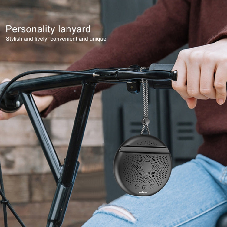 ZEALOT S24 Portable Stereo Bluetooth Speaker with Lanyard & Mobile Card Slot Holder, Supports Hands-free Call & TF Card (Red) - free shipping - PMC Jewellery - Order now!