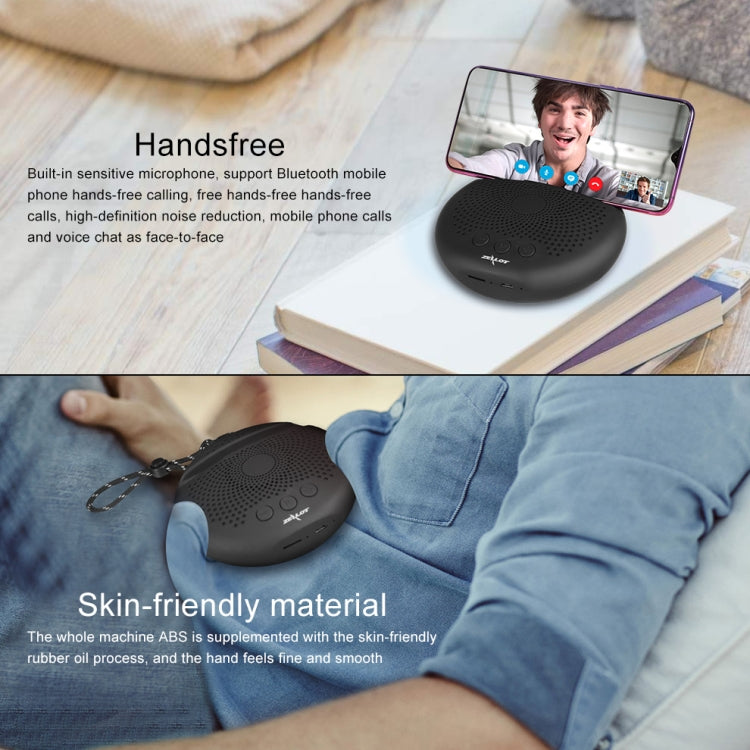 ZEALOT S24 Portable Stereo Bluetooth Speaker with Lanyard & Mobile Card Slot Holder, Supports Hands-free Call & TF Card (Red) - free shipping - PMC Jewellery - Order now!