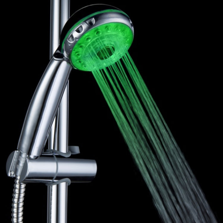 SDS-A21 15 LEDs ABS Temperature Sensor RGB LED Shower Head, Size: 22 x 8 x 4.5cm, Interface:  20mm - Shower Head by PMC TechLife | Online Shopping South Africa | PMC TechLife | Buy Now Pay Later Mobicred