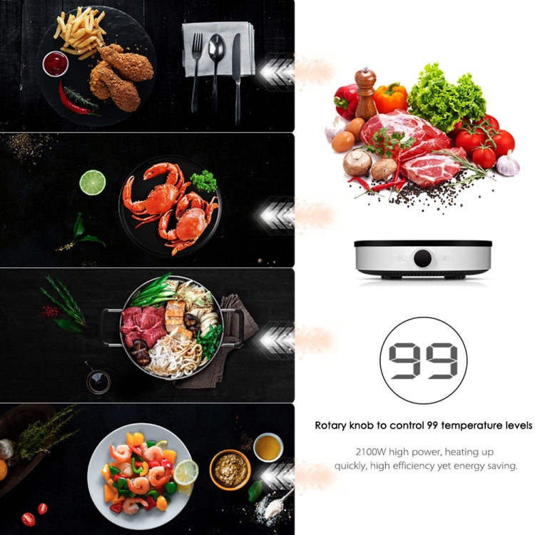 Original Xiaomi Mijia 2100W OLED Screen Induction Cooker 2 NFC Connection App Control, US Plug - free shipping - PMC TechLife - Order now!