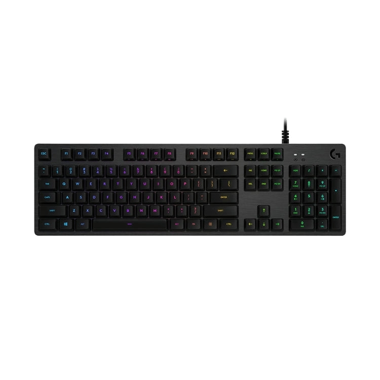 Logitech G512 RGB C-axis Mechanical Wired Gaming Keyboard, Length: 1.8m (Black) - free shipping - PMC Jewellery - Order now!