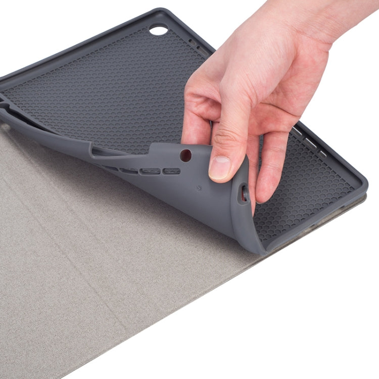 HW108A Detachable Magnetic Colorful Backlight Plastic Bluetooth Keyboard + Silk Pattern TPU Tablet Case for Huawei MediaPad M5 10.8 Pro / 10.8, with Pen Slot & Bracket(Pink) - Huawei Keyboard by PMC TechLife | Online Shopping South Africa | PMC TechLife