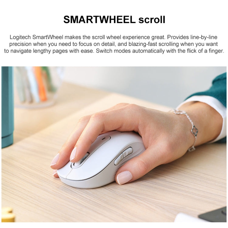 Logitech M650 5-keys 2000 DPI Wireless Bluetooth Silent Mouse (Black) - free shipping - PMC Jewellery - Order now!
