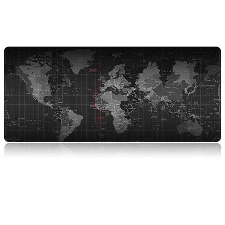 Extended Large Anti-Slip World Map Pattern Soft Rubber Smooth Cloth Surface Game Mouse Pad Keyboard Mat, Size: 60 x 30cm - Mouse Pads by PMC TechLife | Online Shopping South Africa | PMC TechLife