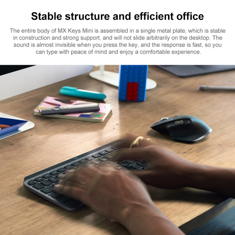 Logitech MX Keys Mini Wireless Bluetooth Ultra-thin Smart Backlit Keyboard (Pink) - free shipping - PMC Jewellery - Order now!