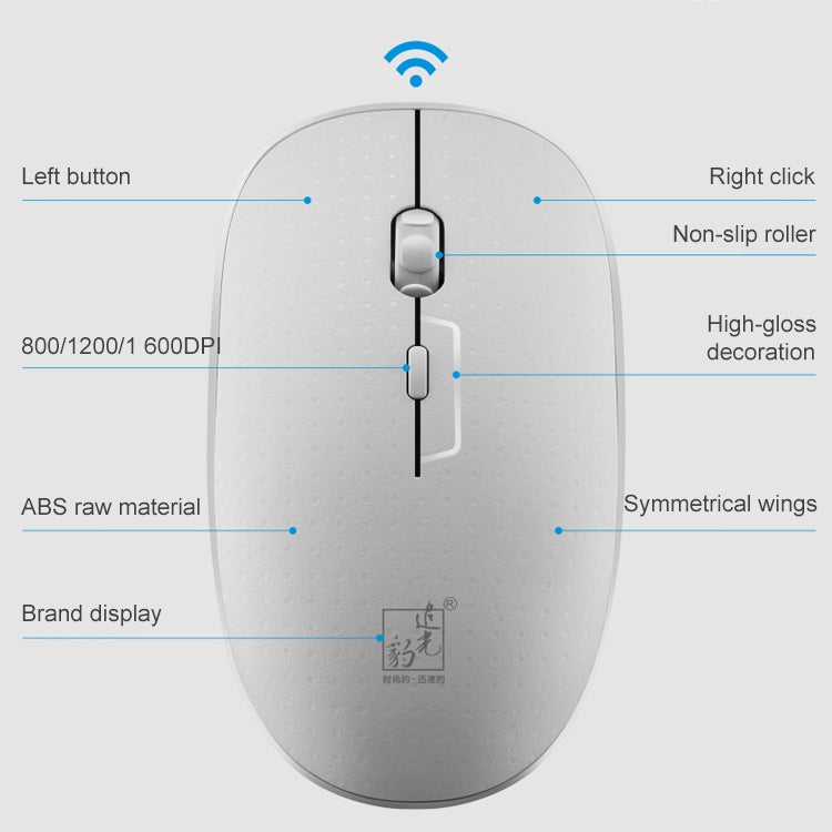 ZGB 8810 Mute Wireless Keyboard + Mouse Set (Black) - free shipping - PMC Jewellery - Order now!