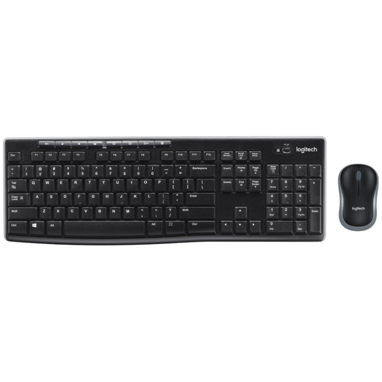 Logitech MK270 2.4GHz Wireless Keyboard + Mouse Set(Black) - free shipping - PMC Jewellery - Order now!