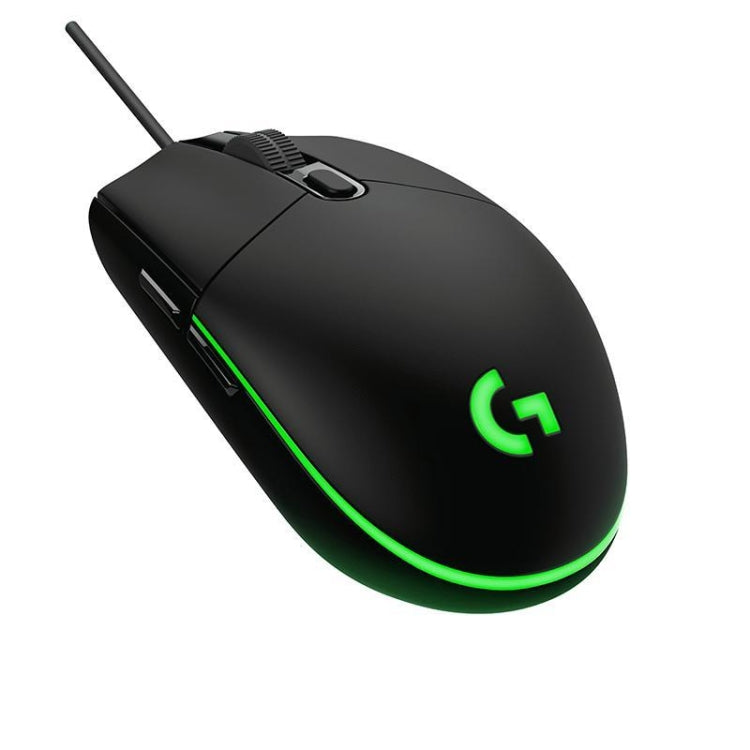 Logitech G102 6-keys RGB Glowing 6000DPI Five-speed Adjustable Wired Optical Gaming Mouse, Length: 2m (Black) - free shipping - PMC TechLife - Order now!