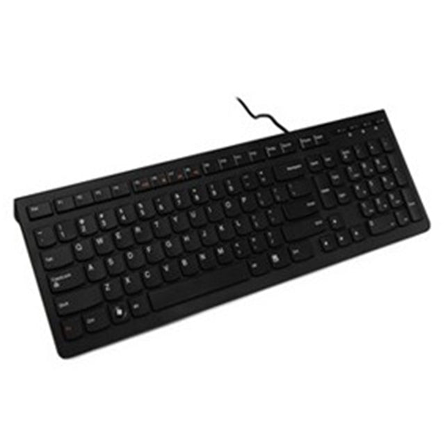 Lenovo K5819 Office Simple Ultra-thin Wired Keyboard (Black) - free shipping - PMC Jewellery - Order now!