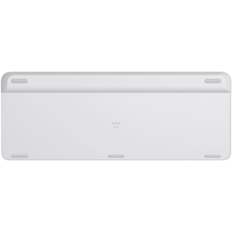Logitech K580 Dual Modes Thin and Light Multi-device Wireless Keyboard with Phone Holder (White) - free shipping - PMC Jewellery - Order now!