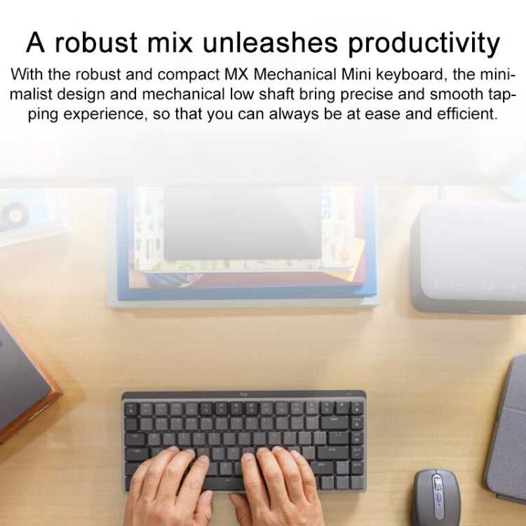 Logitech MX Anywhere 3S 4 Keys Wireless Bluetooth Dual Mode Mute Mouse (White) - free shipping - PMC Jewellery - Order now!