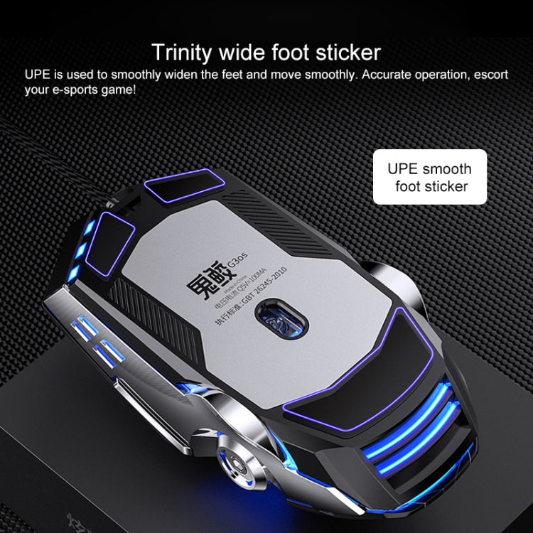 YINDIAO 3200DPI 4-modes Adjustable 7-keys RGB Light Wired Gaming Mechanical Mouse, Style: Silent Version(White) - free shipping - PMC TechLife - Order now!