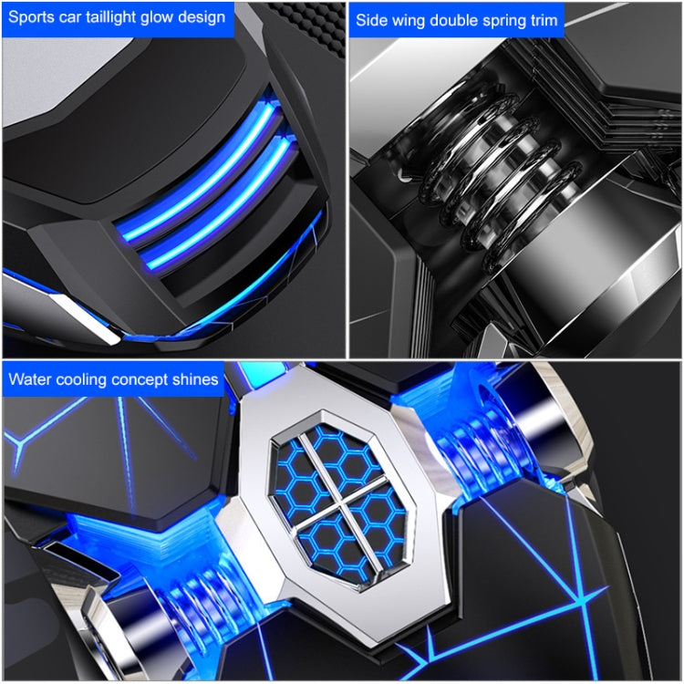 YINDIAO 3200DPI 4-modes Adjustable 7-keys RGB Light Wired Gaming Mechanical Mouse, Style: Silent Version(Black) - free shipping - PMC TechLife - Order now!